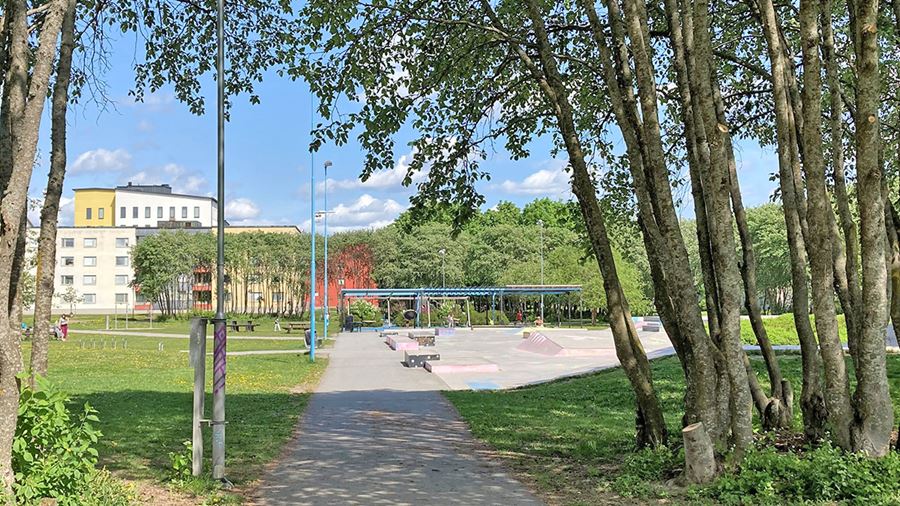 Kapellgärdsparken överblick