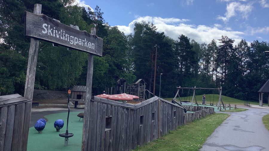 Entré till Skivlingeparken.