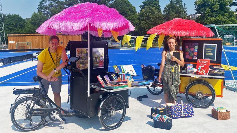 Uppsala Summer Zone bibliotekscykeln